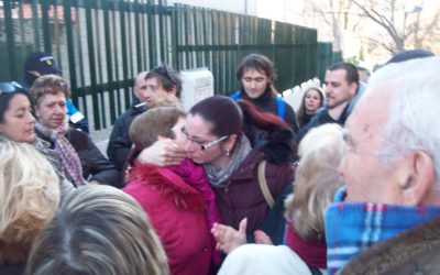 Desalojo del local de la Asociación de Vecinos Torres Bellas de Alcorcón