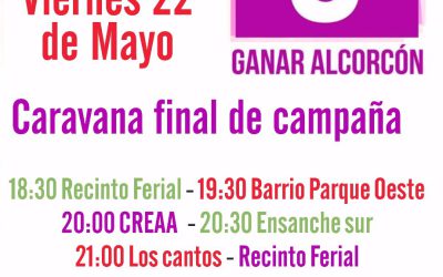 Caravana final de campaña. Viernes 22 de Mayo