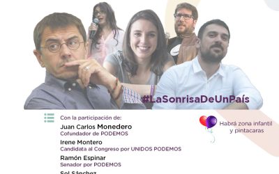 Miércoles 22 de junio. 19h: Acto de campaña de la coalición Unid@s Podemos