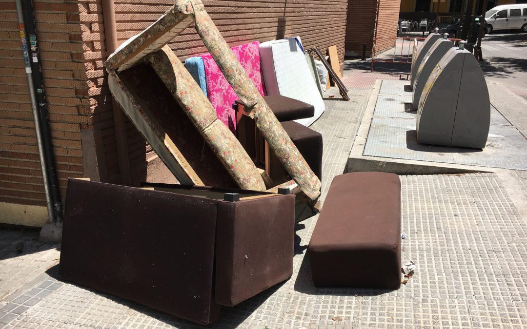 Un año más la incompetencia del Partido Popular al frente de ESMASA causa la acumulación de basura en Alcorcón