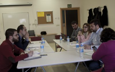 Ganar Alcorcón potencia su proyecto para la ciudad en una reunión con el Concejal de Urbanismo de Ahora Madrid