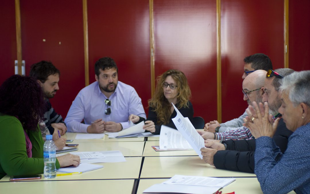 Ganar Alcorcón se reúne con los sindicatos del ayuntamiento y de ESMASA para mejorar el empleo público y los servicios públicos
