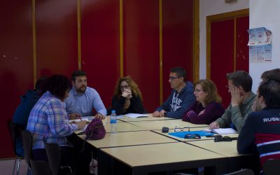 Ganar Alcorcón comparte con la Policía Municipal la insoportable situación generada por el Gobierno municipal del PP