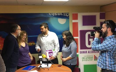 Ganar Alcorcón propone una reunión a PSOE y Ciudadanos para tratar la moción de censura contra el Partido Popular