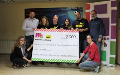 Ganar Alcorcón adjudica su donación al proyecto social de PAMA para la atención de niños en exclusión social