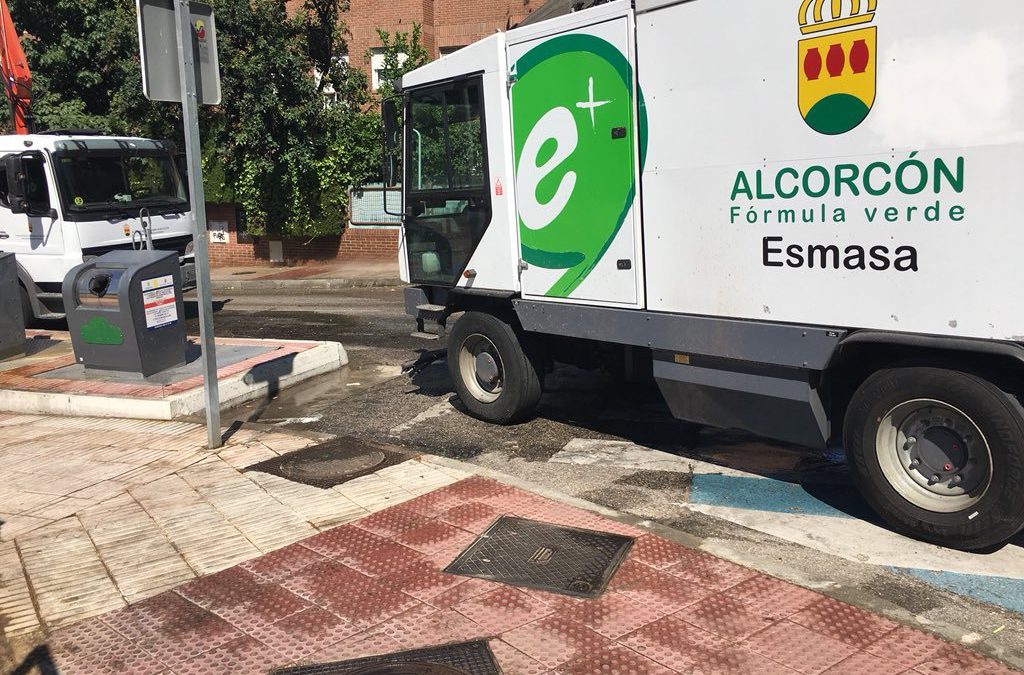 Ganar Alcorcón consigue desbloquear la inversión en vehículos en Esmasa para la limpieza de la ciudad