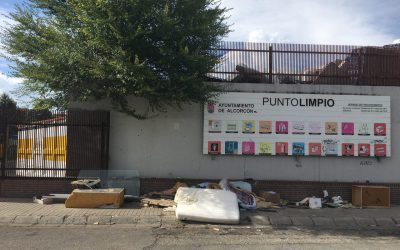 Ganar Alcorcón critica el cierre de los puntos limpios por la gestión incapaz de la limpieza del Partido Popular