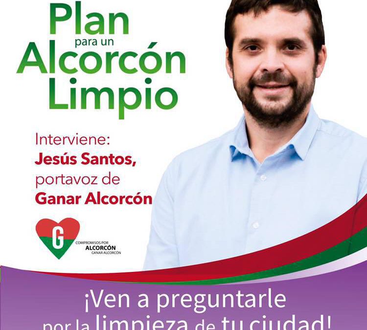 Ganar Alcorcón propone un Plan de Limpieza ante la acumulación de suciedad