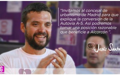 Ganar Alcorcón invita al Concejal de Urbanismo de Madrid a explicar la conversión de la autovía A-5