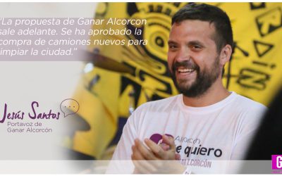 Ganar Alcorcón consigue la compra de nuevos camiones de limpieza