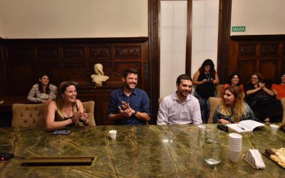 Jesús Santos se reúne con todas las fuerzas progresistas municipales en Rosario, Argentina