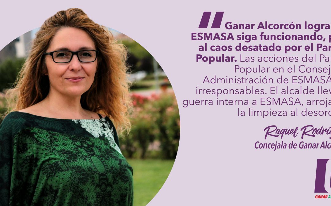Ganar Alcorcón logra que Esmasa pague los sueldos de sus trabajadores y garantiza su funcionamiento