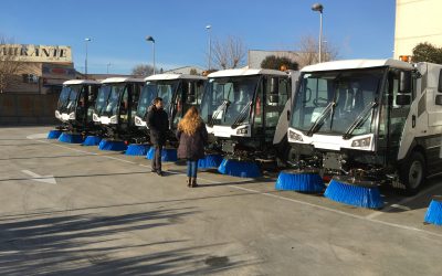 Ganar Alcorcón denuncia que la incompetencia del equipo de gobierno del PP mantiene paradas las nuevas barredoras de Esmasa