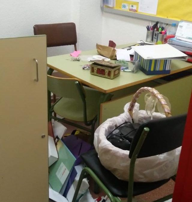 Ganar Alcorcón vuelve a exigir medidas de seguridad en colegios ante la oleada de robos