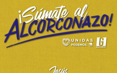 Jesús Santos llama a un “Alcorconazo” para cambiar la ciudad.