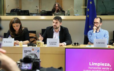 Jesús Santos denuncia en el Parlamento Europeo la “situación insostenible” de la limpieza de Alcorcón