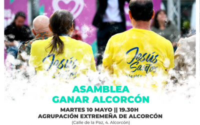 Ganar Alcorcón celebra una asamblea hoy martes en la Agrupación Extremeña a las 19:30