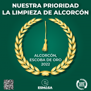 Alcorcón gana el Premio Internacional Escoba de Oro por la mejora de la limpieza viaria