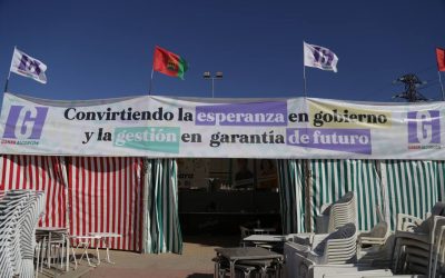 Variedad musical, carta accesible y energía renovable: así es la caseta de Ganar Alcorcón para celebrar las Fiestas de la alegría