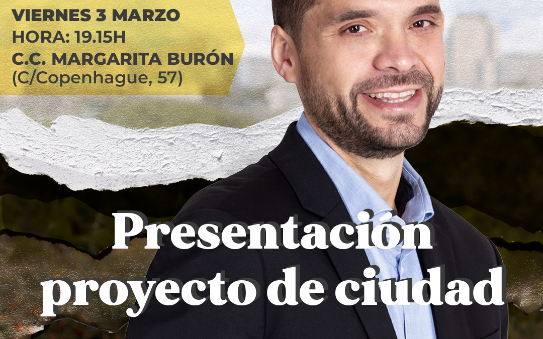 Ganar Alcorcón presentará su proyecto de ciudad el viernes 3 de marzo a las 19:15 en el Margarita Burón