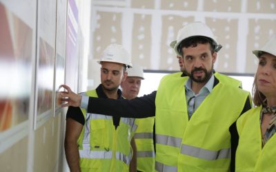 Ganar Alcorcón celebra el comienzo de las obras para la solución al CREAA