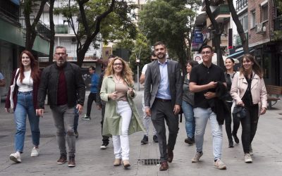 Jesús Santos llama a votar el domingo “para que las decisiones se tomen en Alcorcón y no en un despacho de Madrid”
