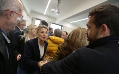 Yolanda Díaz apoyará la candidatura de Jesús Santos a la alcaldía con una visita el próximo 10 de mayo