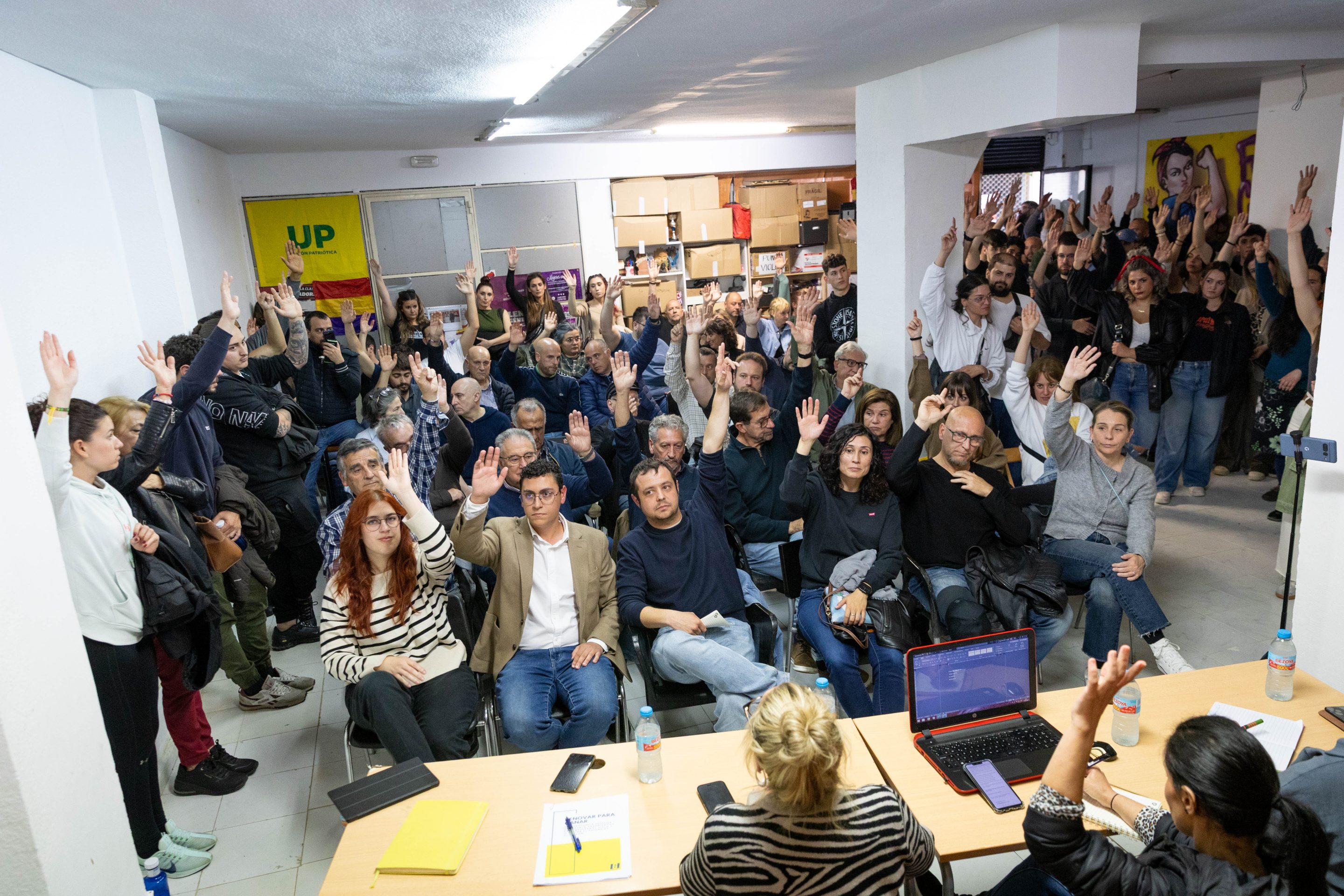 La Asamblea de Ganar Alcorcón ratifica la renovación del proyecto