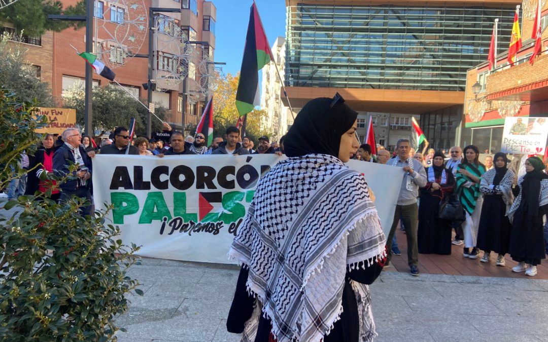 Ganar Alcorcón llama a todos los municipios del país a exigir medidas contundentes contra Israel y el genocidio en Gaza