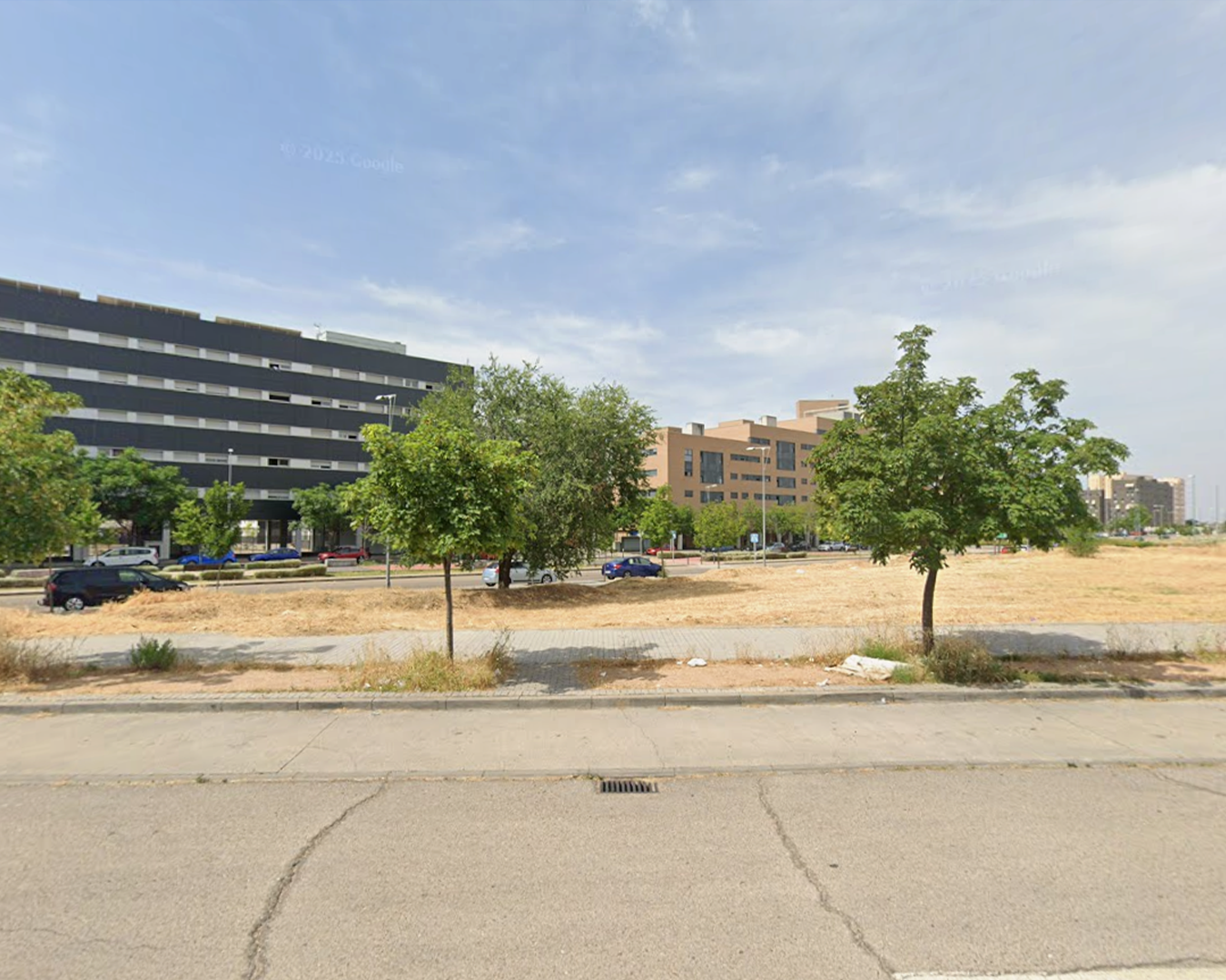 Parcela del Ensanche Sur donde se construirá el futuro centro de salud