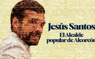 Ganar Alcorcón recuerda a Jesús Santos en el primer año del aniversario de su pérdida, reivindicando y recordando el legado que dejó en la ciudad