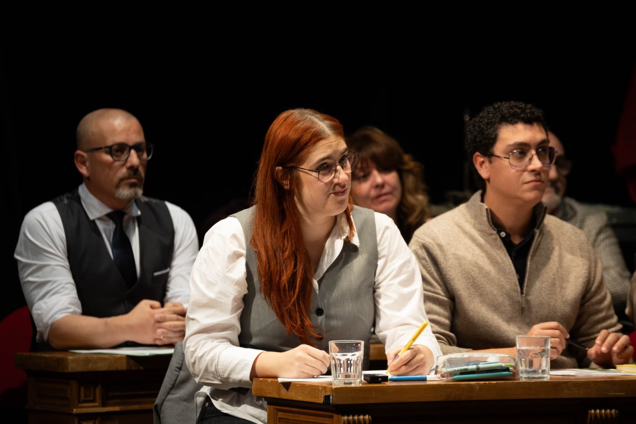 Miriam Benítez y David López, concejales de Ganar Alcorcón